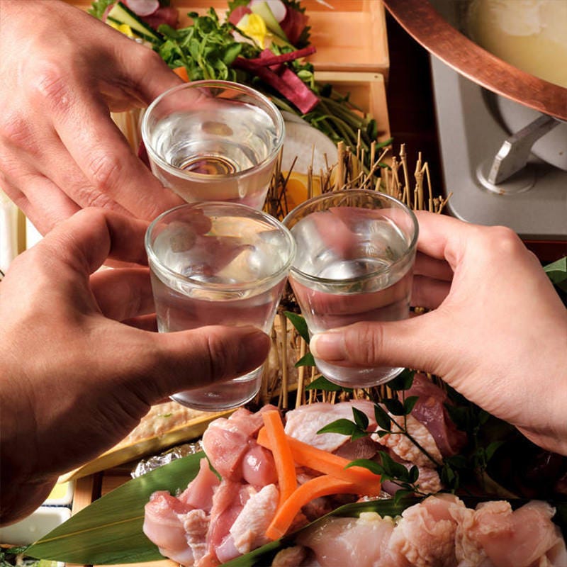 2時間飲み放題付 とりせん宴 名古屋コーチンすき焼き 知覧鶏コース7 700 円 税込 の詳細 鶏料理 個室 とりせん 四日市 居酒屋 ぐるなび