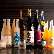 日本酒から果実酒まで充実の品揃え