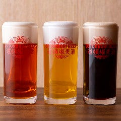 生ビールは「道頓堀ビール」と「アサヒスーパドライ」