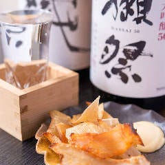獺祭などの希少な地酒をご用意 ワインも用意してます