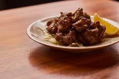 当店名物のひとつ! 絶品!名古屋コーチン炭火焼き
