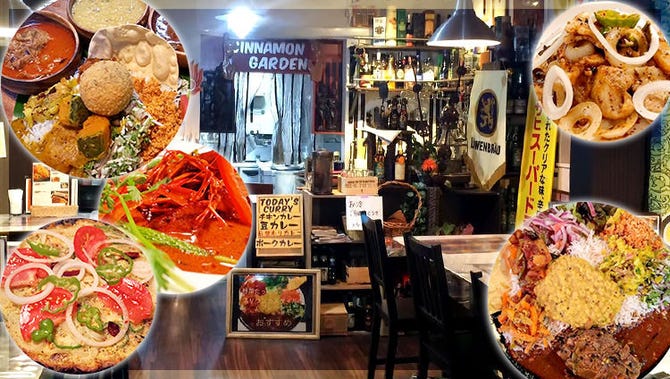 本格 スリランカ料理 シナモンガーデン 中央林間 鶴間 居酒屋 ぐるなび