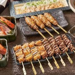 【比内地鶏SP串焼きコース】<全7品>飲み放題込6,000円