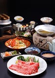 伊勢海老と田村牛しゃぶしゃぶ懐石