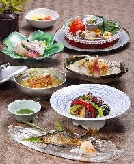 8月　京懐石「嵯峨野」