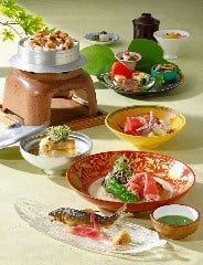 8月　京懐石「嵯峨野」