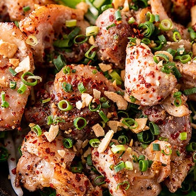 ふじとはち 銀座4丁目店_山梨の恵み!柔らか親鳥鉄板ステーキ