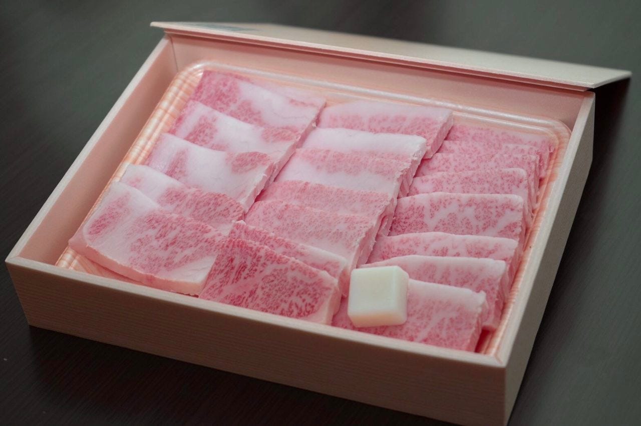 特選仙台牛カルビ 200g