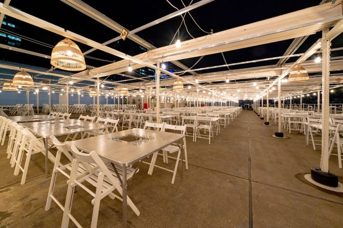 q Play Ground お台場デックス東京ビーチ お台場 バーベキュー ぐるなび