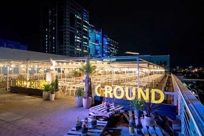 q Play Ground お台場デックス東京ビーチ お台場 バーベキュー ぐるなび