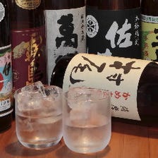 日本酒、焼酎、ワイン豊富にあります