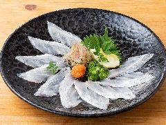 太刀魚 薄造り