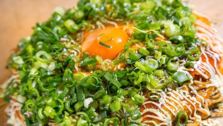 Okonomiyaki, Hiroshima-style — Umi Organic