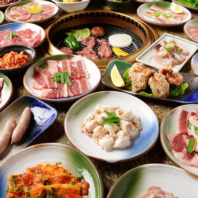 ほぼ全品380円以下 食べ放題 焼肉のかわよし 本店 栄周辺 焼肉 ぐるなび