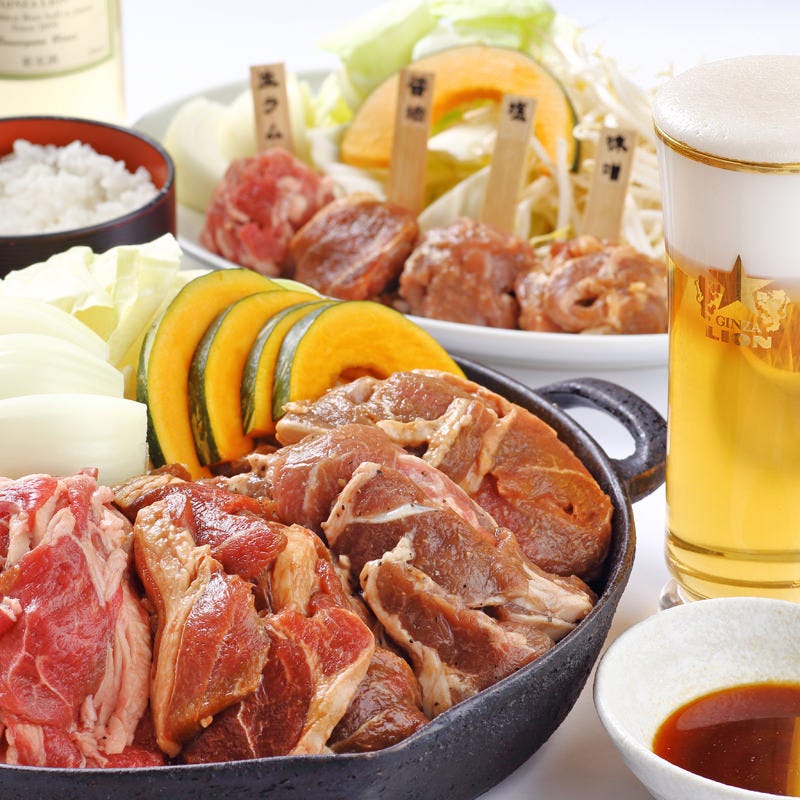 1番人気 4種ジンギスカン食べ放題コース の詳細 ビヤケラー札幌開拓使 サッポロファクトリー店 札幌大通 狸小路 ビアホール ぐるなび 1番人気 4種ジンギスカン食べ放題コース の詳細 ビヤケラー札幌開拓使 サッポロファクトリー店 札幌大通 狸小路 ビアホール ぐるなび