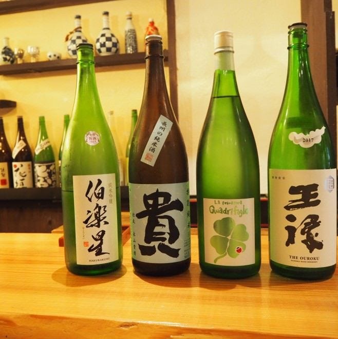 美味しい日本酒を楽しめる