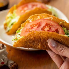 肉料理×沖縄居酒屋 78ステーキ 池袋本店_名物！自家製『タコス』