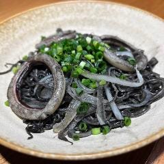 肉料理×沖縄居酒屋 78ステーキ 池袋本店_イカ墨ソーメン