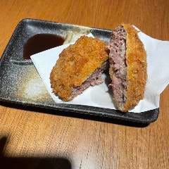 肉料理×沖縄居酒屋 78ステーキ 池袋本店_手仕込みメンチカツ