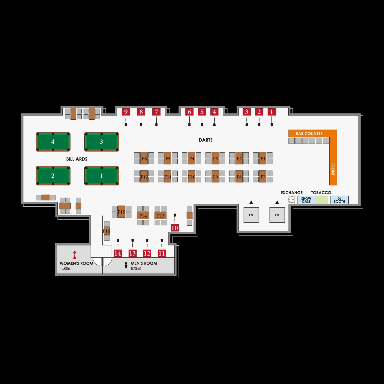 バグース 新橋店（新橋/貸切スペース） - 楽天ぐるなび