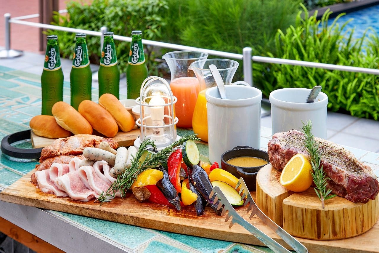 ディナータイム 手ぶらbbqプラン 一日3組限定 緑溢れる屋上オープンテラスの詳細 Green House By Mercer Brunch 二子玉川 用賀 カフェ ぐるなび