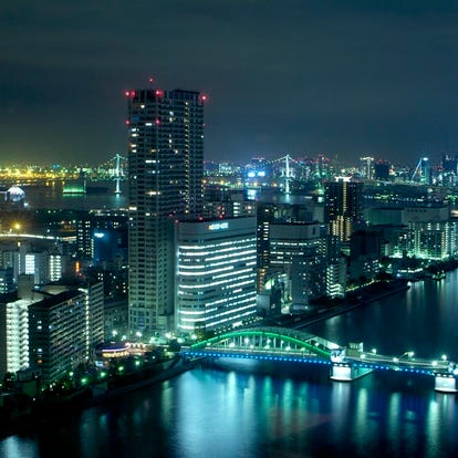 夜景の見えるお店はここ 築地 場外市場周辺の食事 ディナーでおすすめのお店 ぐるなび