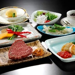 銀座クレストンホテル 鉄板焼 「華山」
