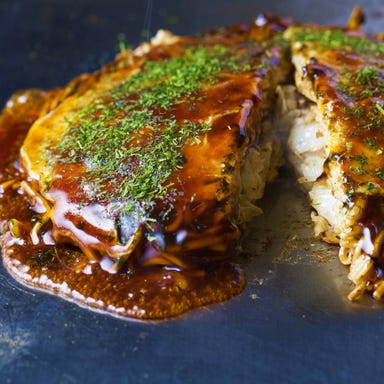 みっちゃん総本店 おりづるタワー店_【広島お好み焼の定番!】そば肉玉子 ※うどんも選べます♪