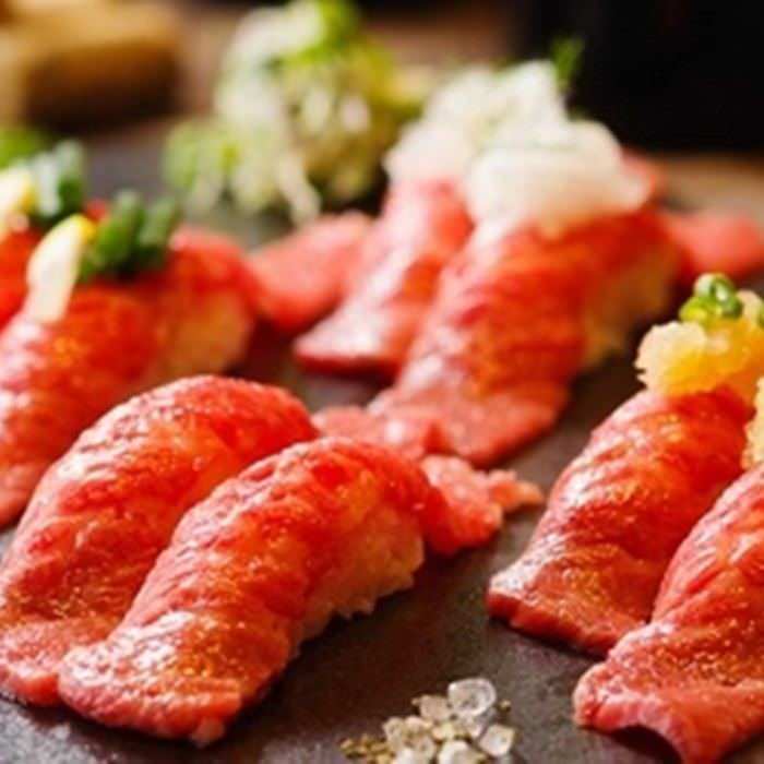 22年 最新グルメ 全席個室居酒屋 肉寿司食べ放題 肉ヤロー 新宿東口店 新宿 レストラン カフェ 居酒屋のネット予約 東京版
