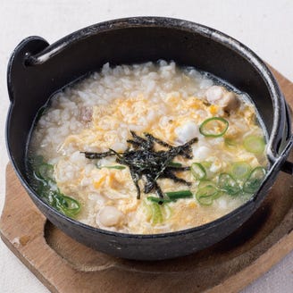炭火焼鳥 とりだん 千林店 メニュー 雑炊 鶏 チャンジャ 梅 明太子 ぐるなび