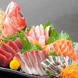 産地直送の新鮮鮮魚を使った海鮮料理をご堪能下さい♪