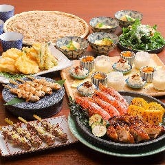 「鶏もも・とうもろこしの陶板焼き」と「おばんざい」を愉しむ宴