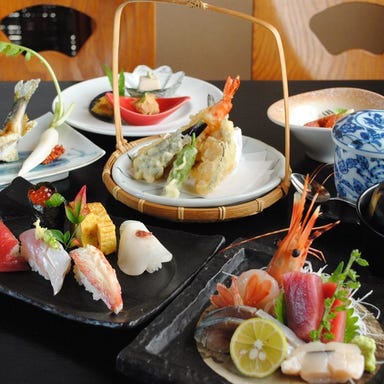 寿司割烹 志んや_【お料理のみ】おまかせコース 蘭 ≪全8品≫ 4,600円(税込)