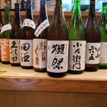 日本酒や焼酎など、名の知れた銘柄をご用意いたしました。