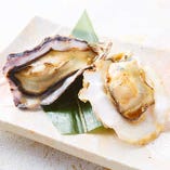 牡蠣の醤油焼き　兵庫県室津産