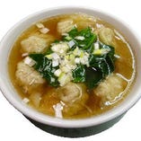 【定番】ワンタンスープ