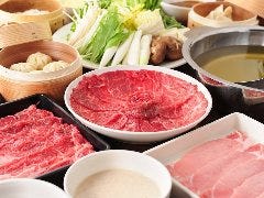 しゃぶしゃぶ・点心 食べ放題 ろく アクアシティお台場 