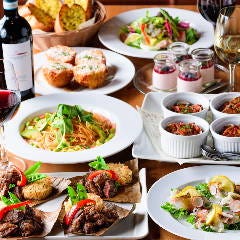 本格イタリアンで旬を味わう！飲み放題コースは5,000円(税込)～