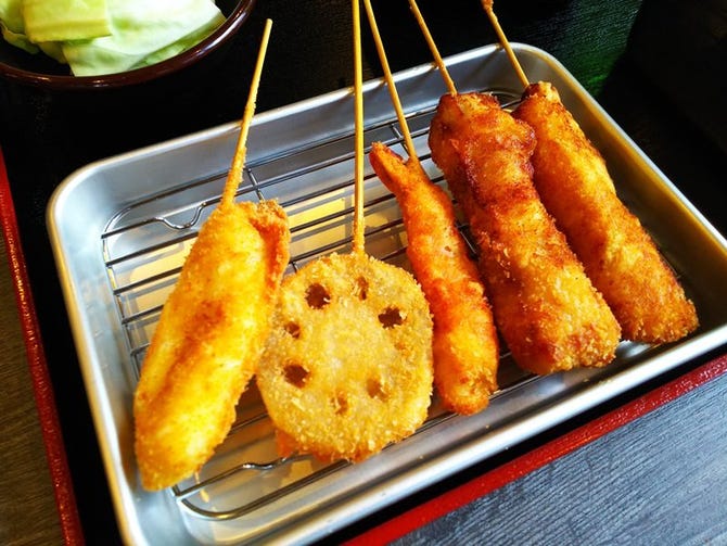気ままな串カツ屋 負けんな 岡山市 串カツ ぐるなび