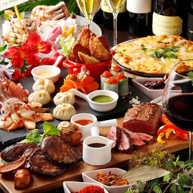 贅沢個室と&肉バル TOMBOY 赤坂店_■生ハム&ステーキ食べ放題コース■