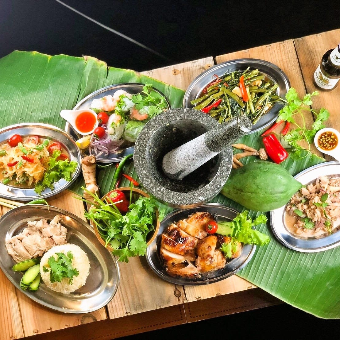 選べる3種の鍋と人気タイ料理コース 全9品 2h飲み放題付 4500円の詳細 タイ屋台 水戸 パクチー 水戸 居酒屋 ぐるなび