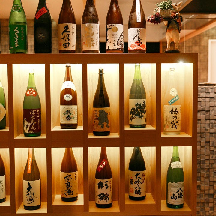 利酒師の母娘が営むさんしょう
日本酒は常時25種類以上ご用意