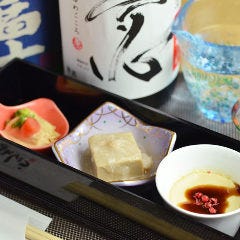 旬のお酒と一緒に旬のお料理を…