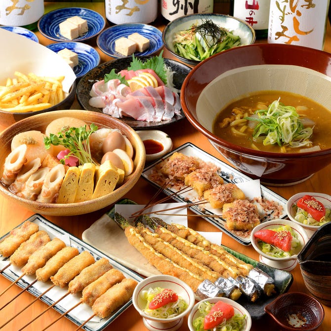 咲串おかげ屋 千種駅前店 千種 今池 池下 串揚げ ぐるなび