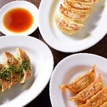にんにく不使用！バリエーション豊かなオリジナル餃子！