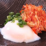 白菜キムチ/温玉キムチ/ナムル/蒸し鶏のキムチ和え/韓国のり/枝豆/チャンジャ/たこわさび