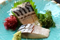 自家製シメサバ刺身