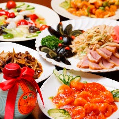 食べ飲み放題 祥宇_【祥コース◆2h飲み放題付】2950円（税抜）★宴会★新年会★歓送迎会