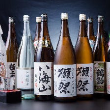 升売りで楽しめる豊富な日本酒！