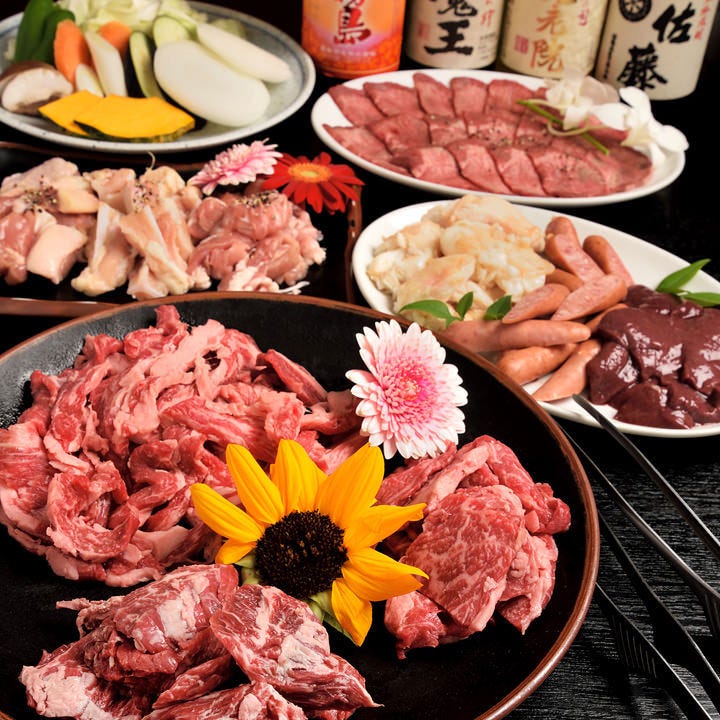 体育会系コース 全12品 100分飲み放題付 肉 肉 肉尽くし 飲み会 焼き肉 各種宴会 学生さんにの詳細 焼肉はな博 岡崎本店 岡崎 居酒屋 ぐるなび
